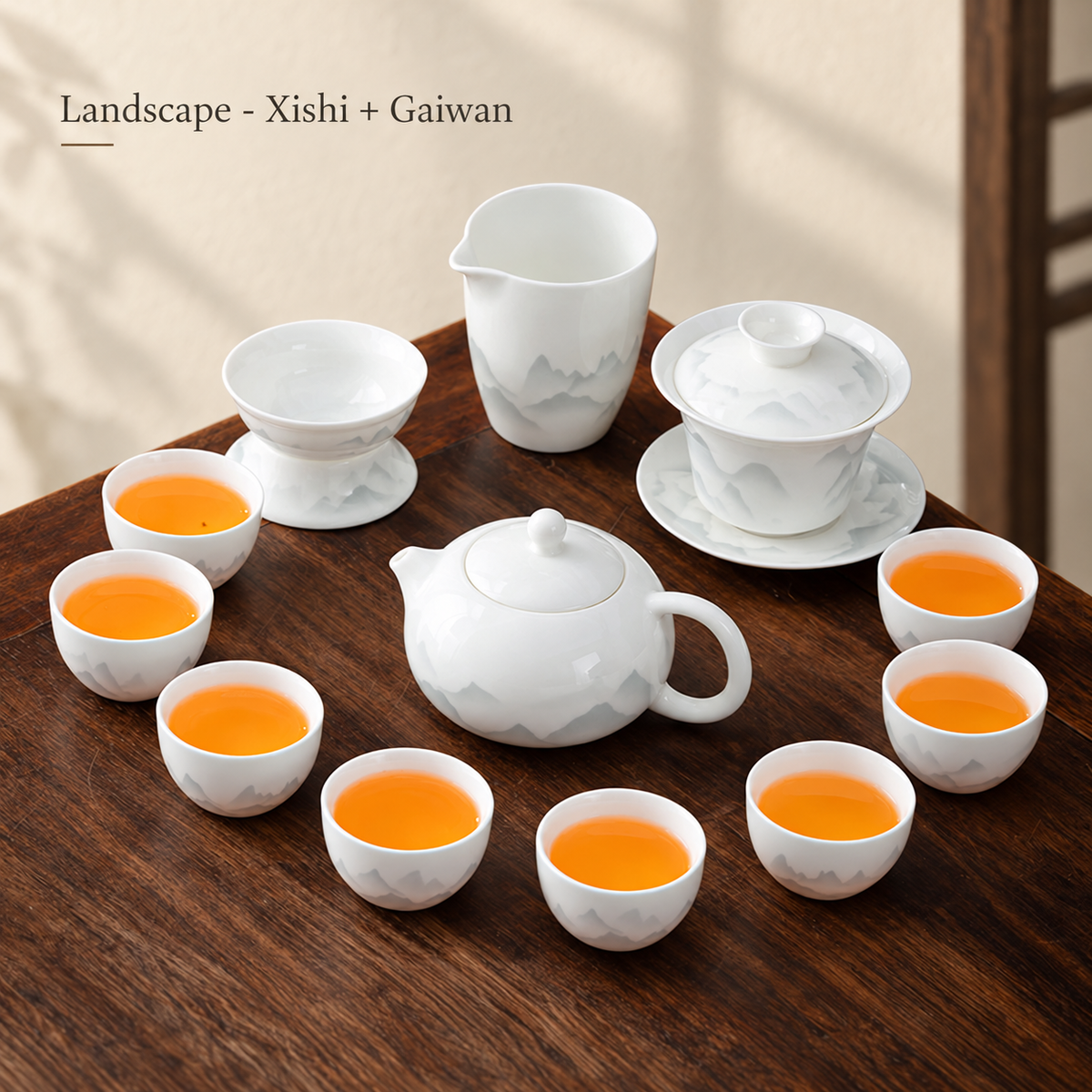 Landscape - Xishi + Gaiwan