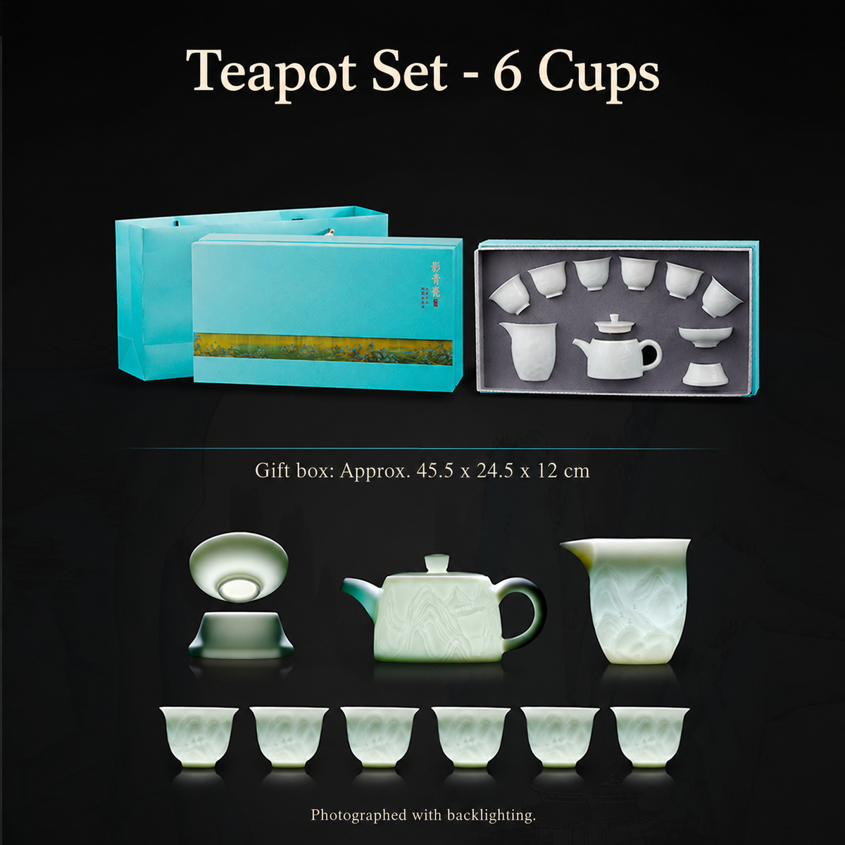 Teapot Set - 6 Cups