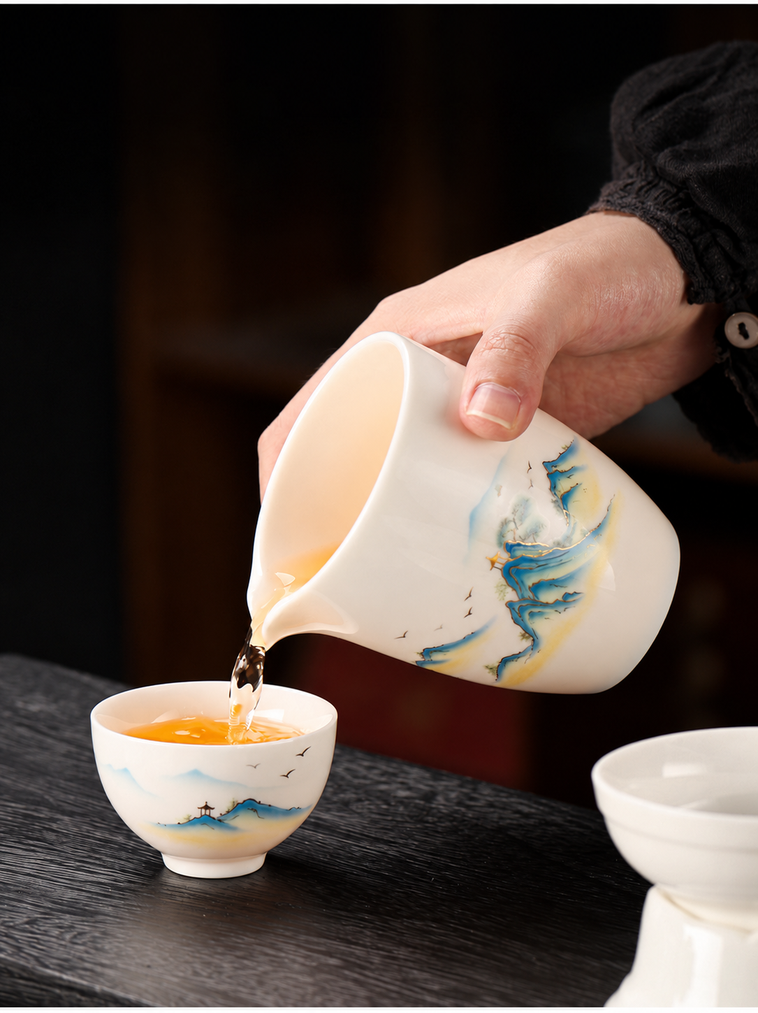 Serving from the pitcher