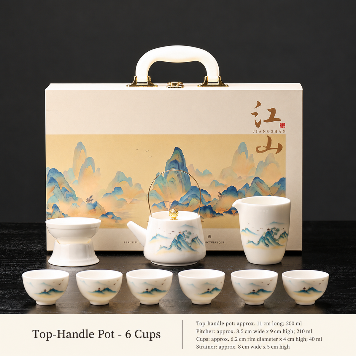 Top-Handle Pot - 6 Cups