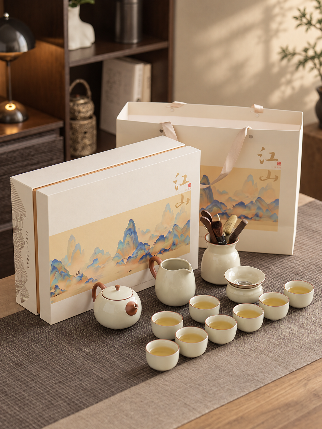 Cream Glaze Gongfu Tea Sets — image 3