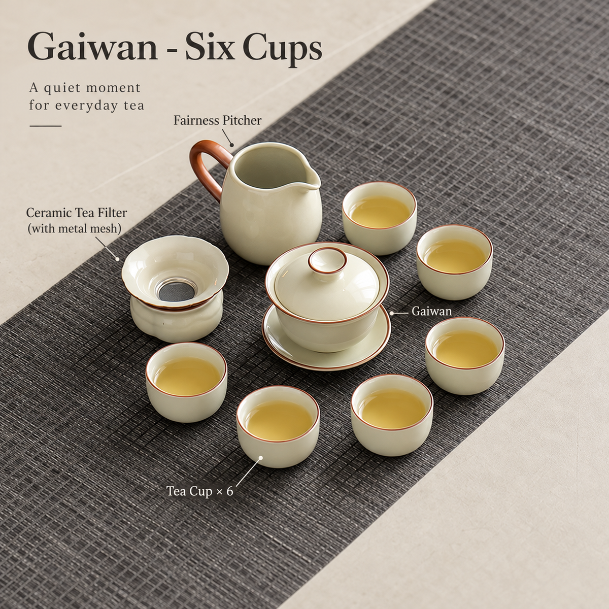 Gaiwan - Six Cups