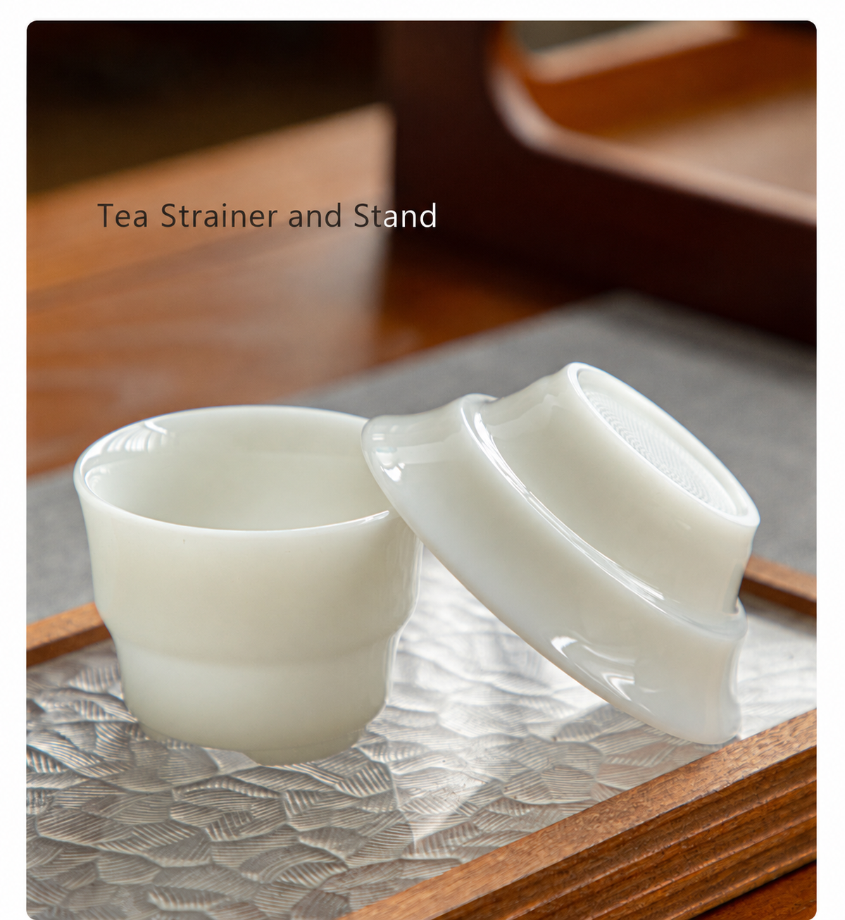 Strainer and stand