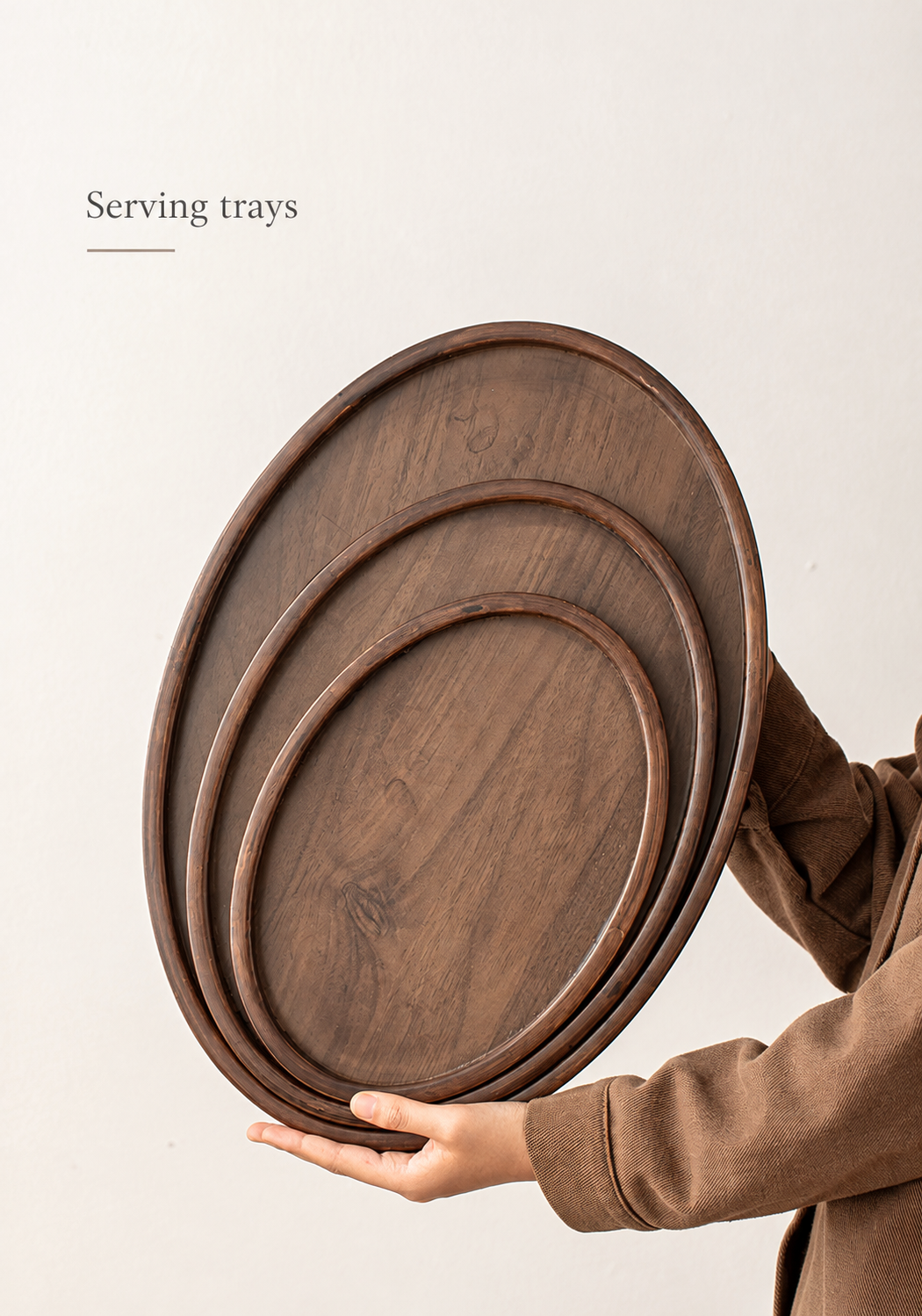 Three oval profiles