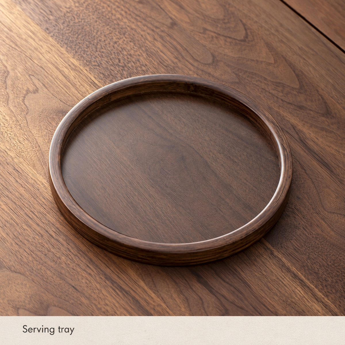 Walnut-Tone Serving Trays — image 14