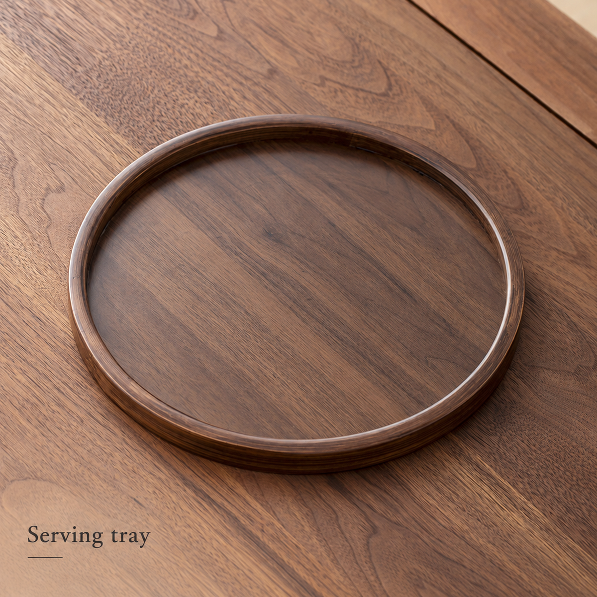 Walnut-Tone Serving Trays — image 15