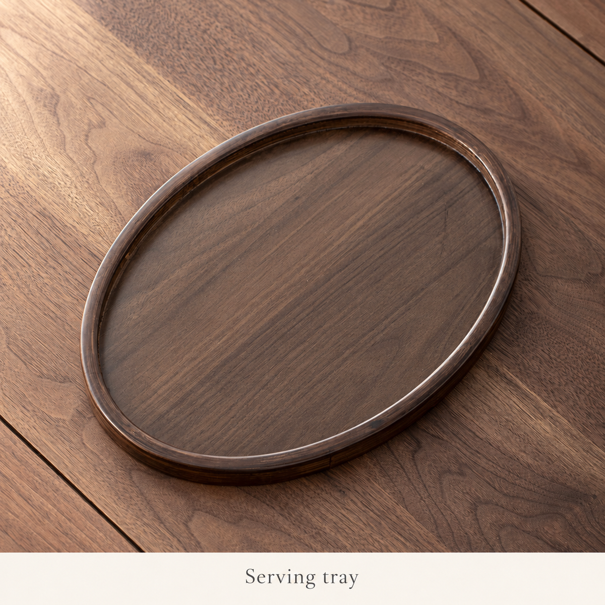 Walnut-Tone Serving Trays — image 18