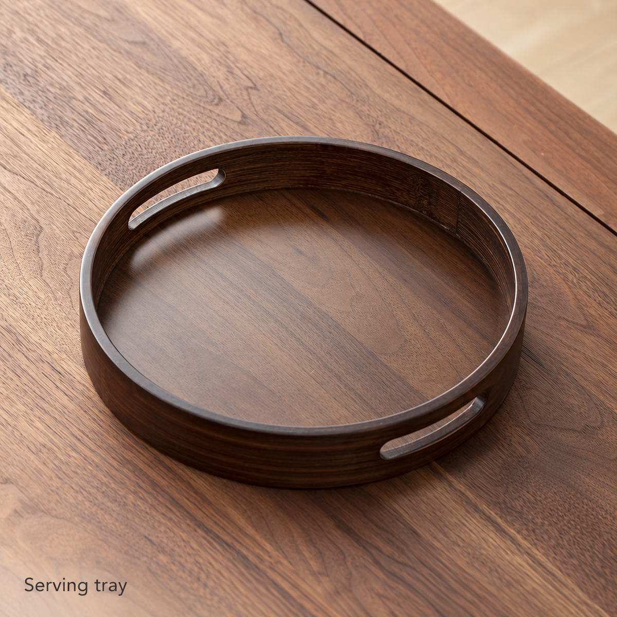 Walnut-Tone Serving Trays — image 22