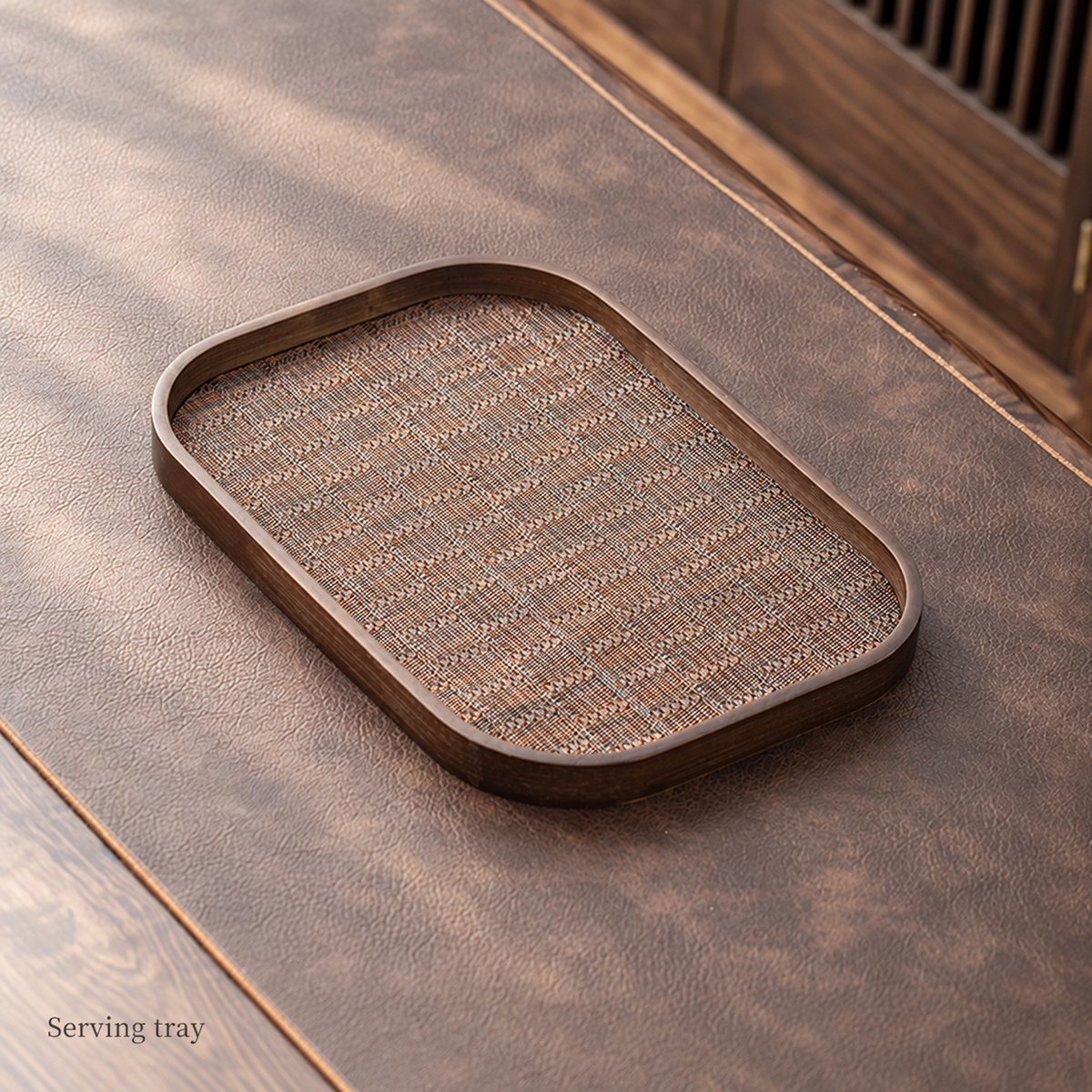 Walnut-Tone Serving Trays — image 28