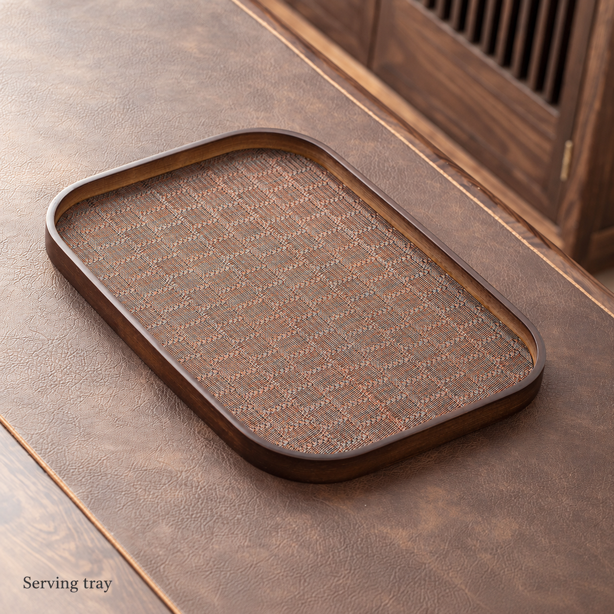 Walnut-Tone Serving Trays — image 29