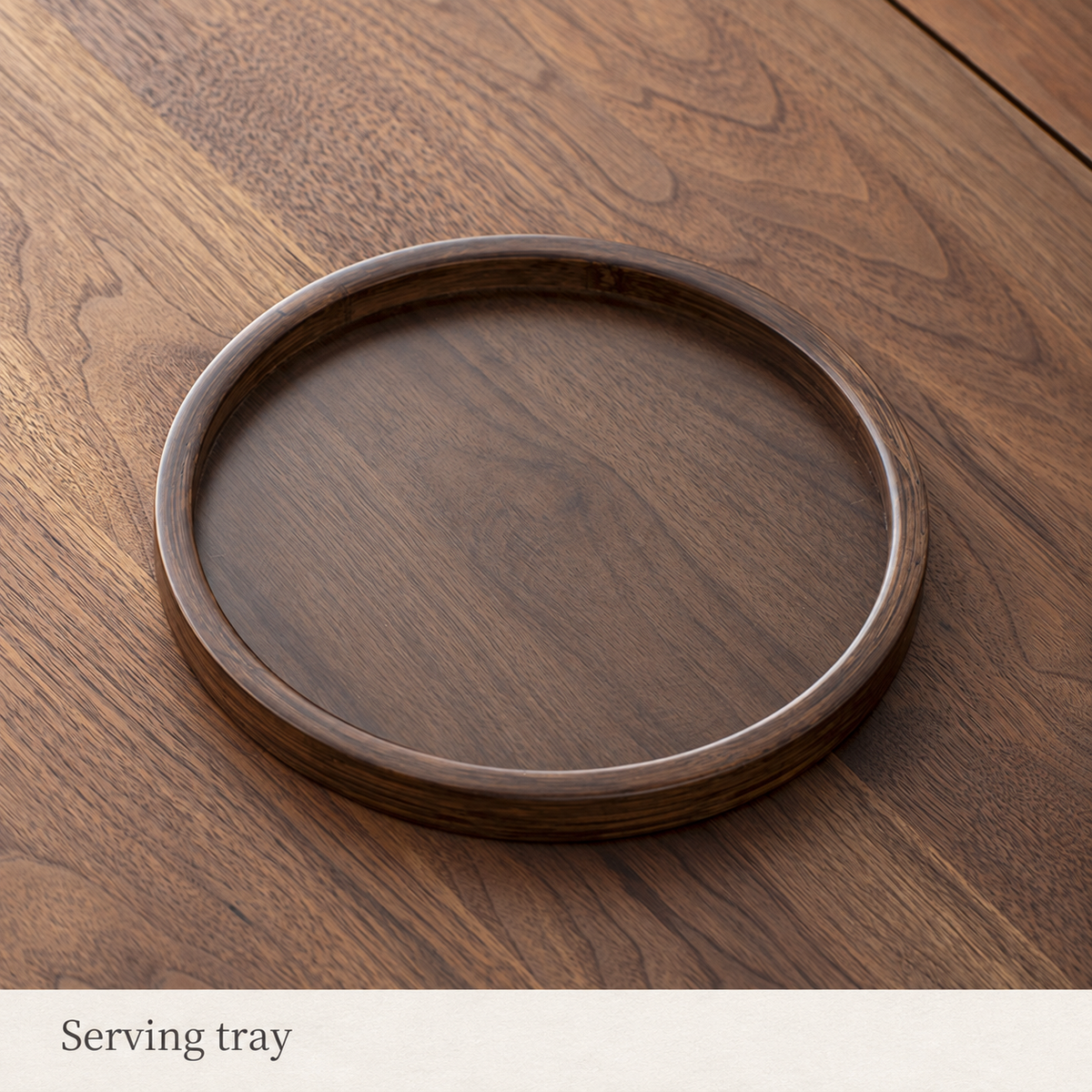 Round shallow tray — Small