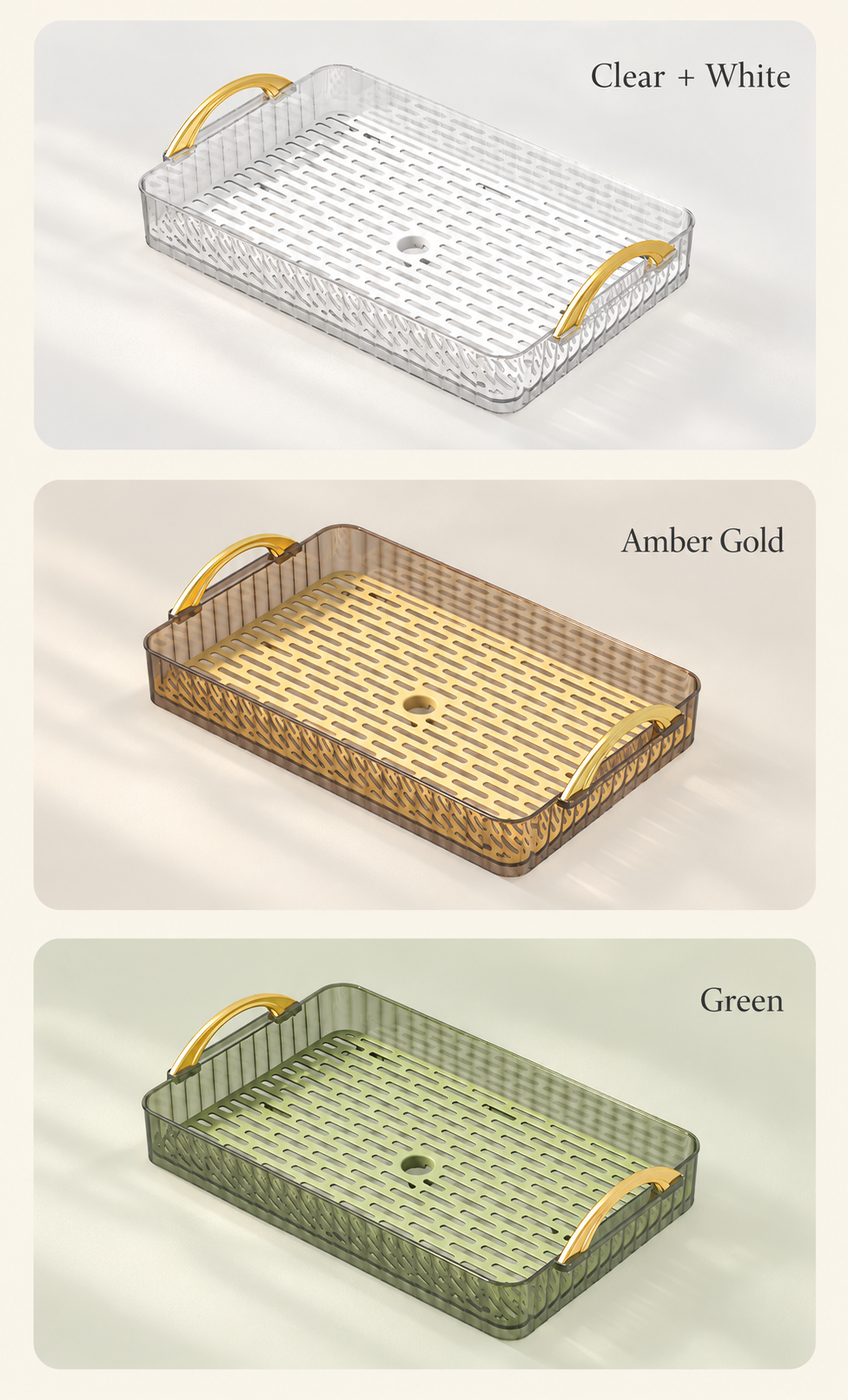 Curved-handle finishes