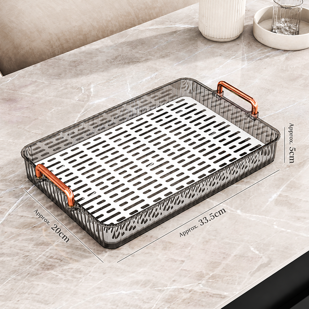 Ribbed Rectangular Drain Trays — image 7