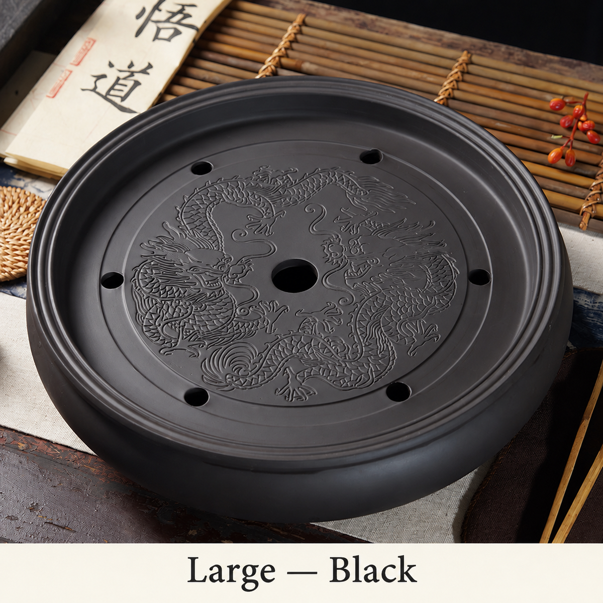 Large — Black