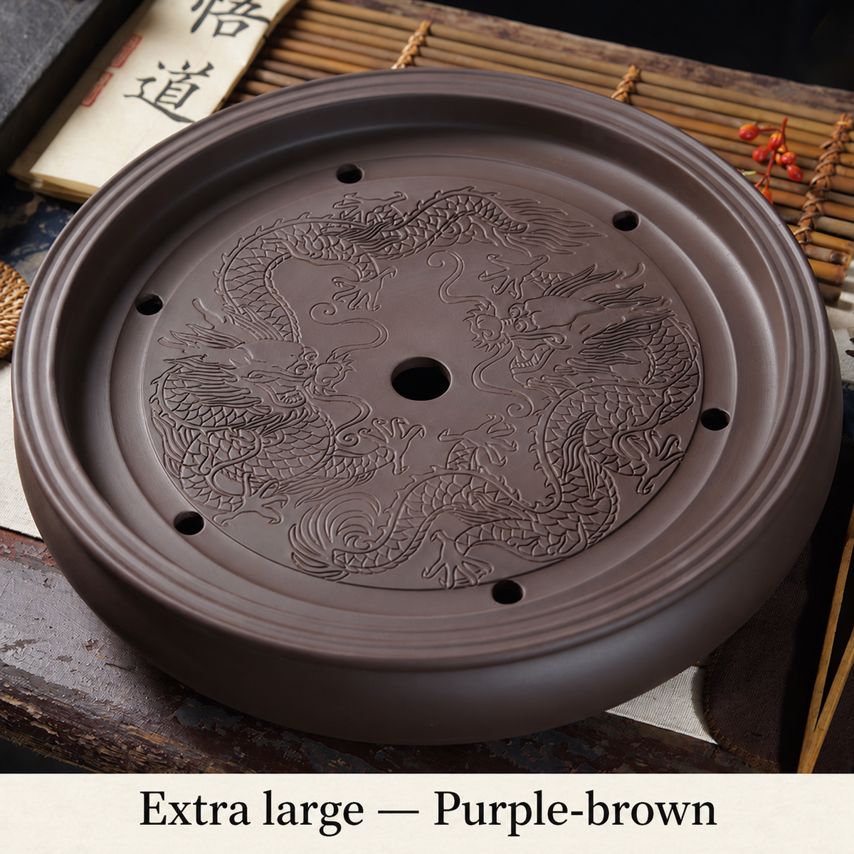 Extra large — Purple-brown