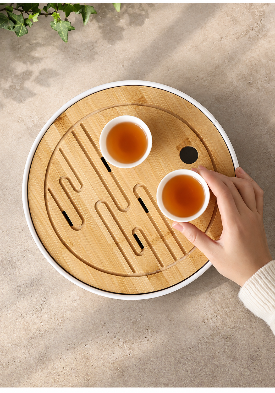 A Round Setting