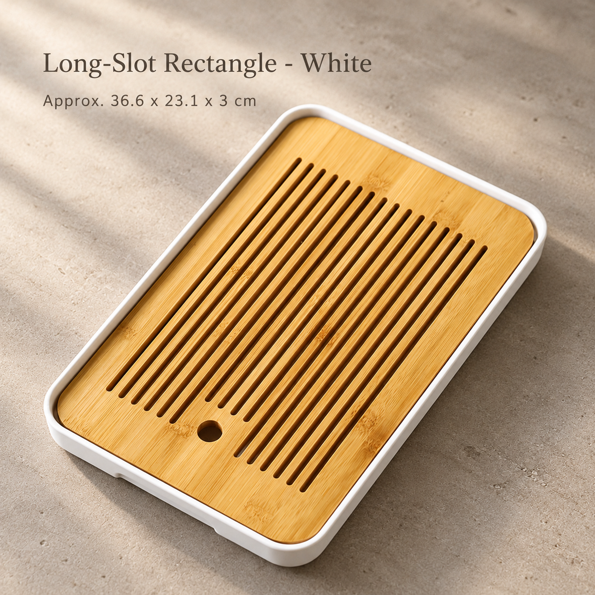Bamboo-Top Gongfu Tea Trays — image 4