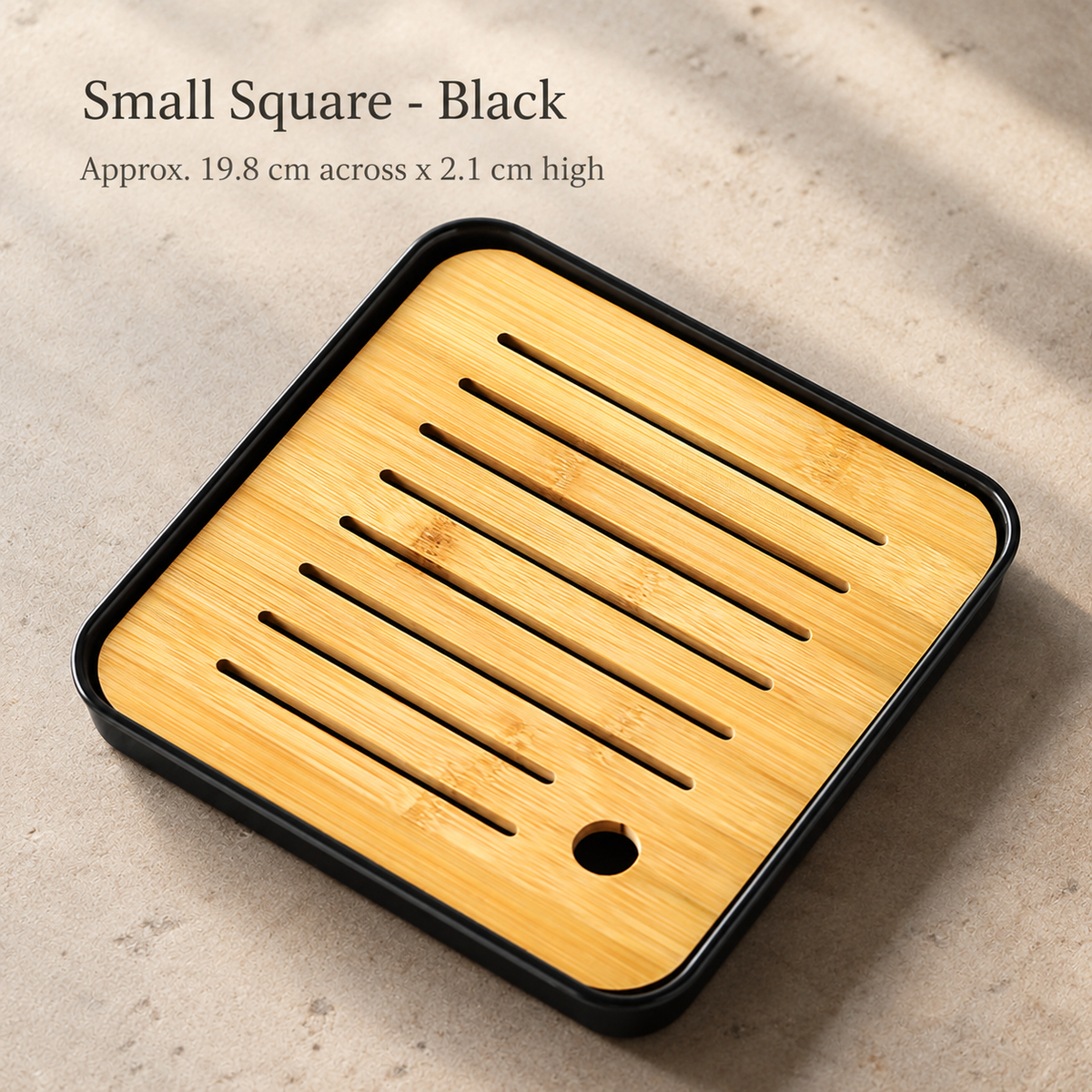 Small Square - Black