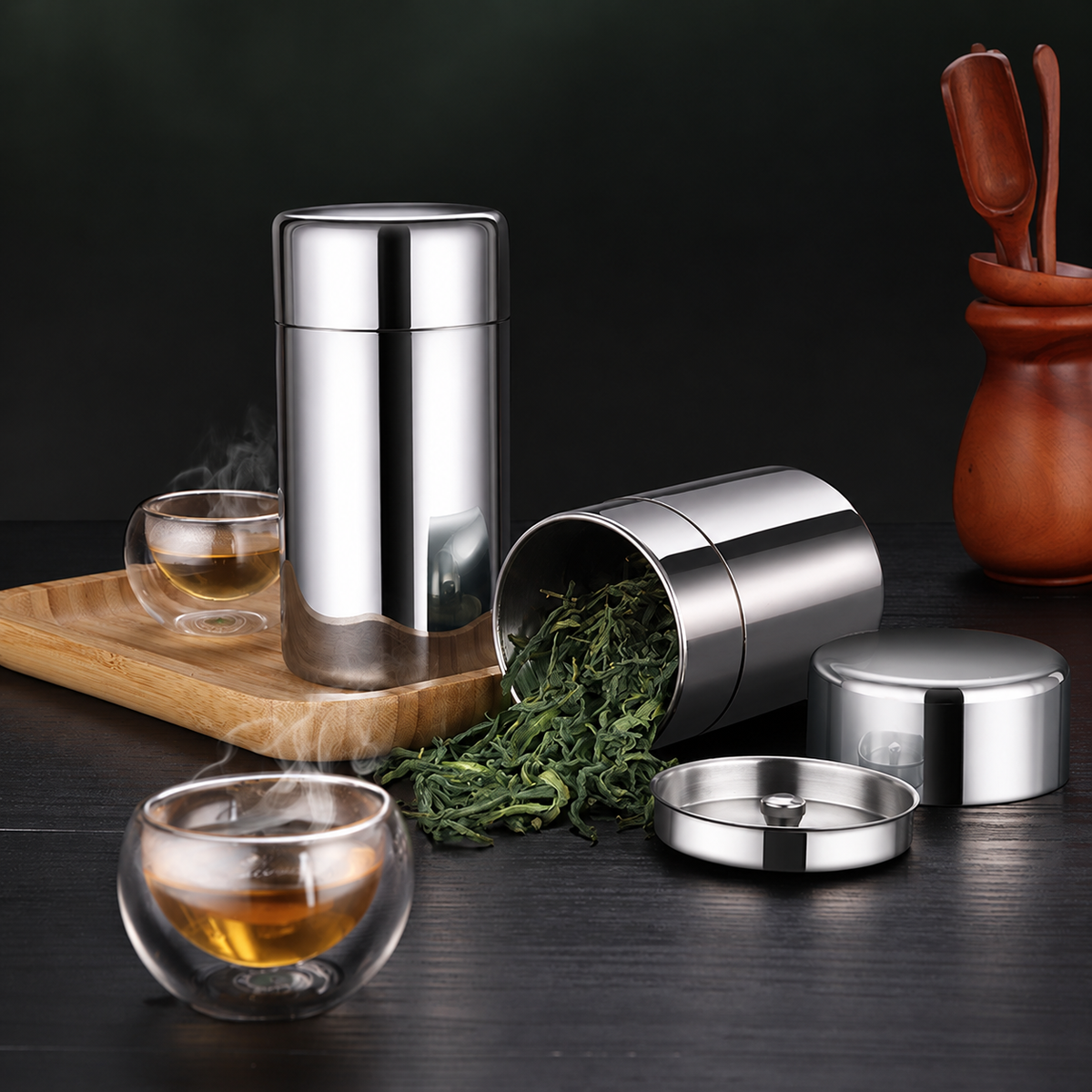 Details in the tea setting