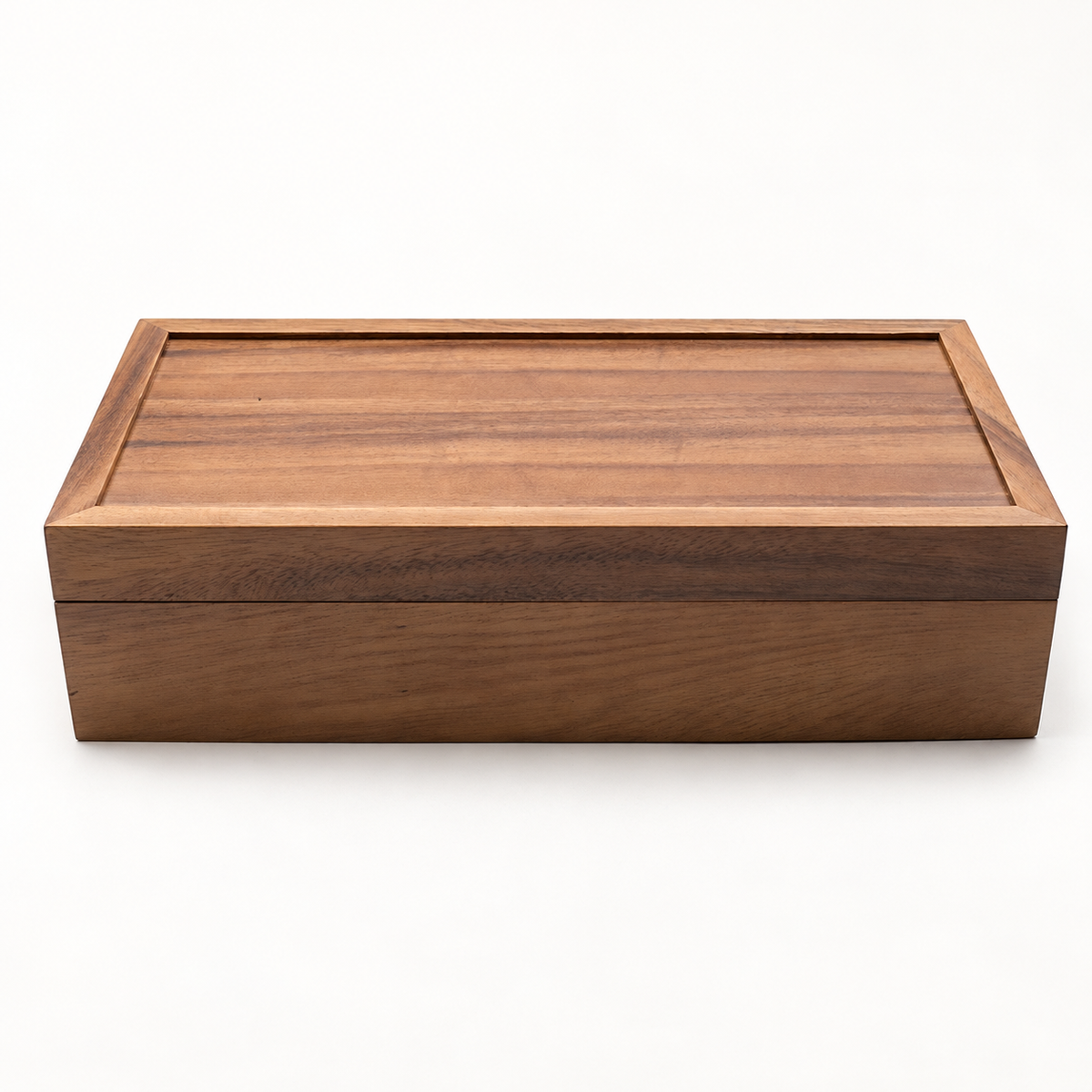 Closed Wooden Lid