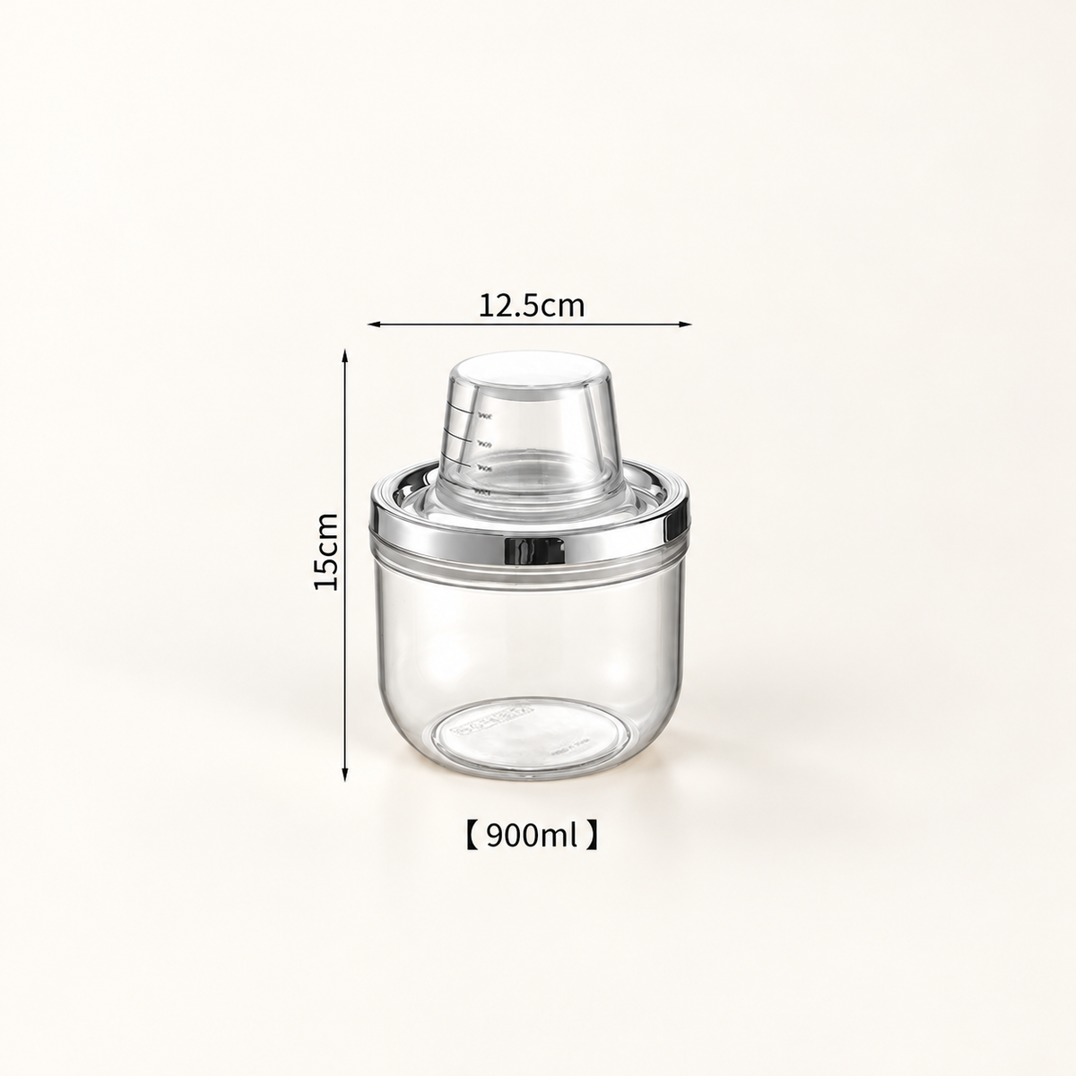 Transparent - 900 ml