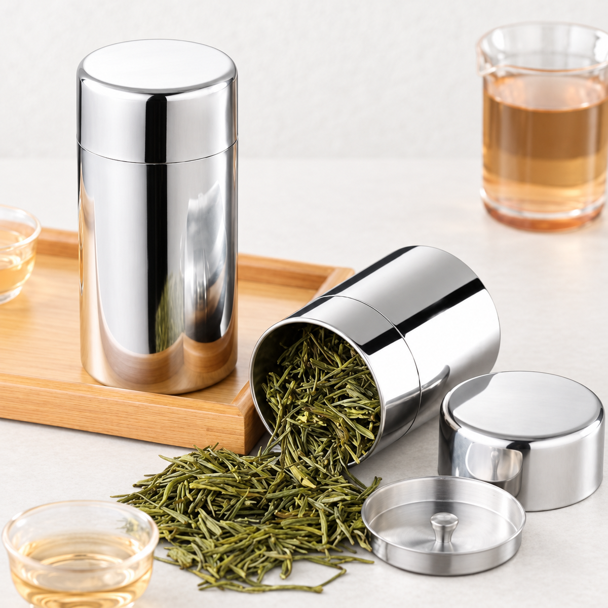 Tea preparation setting