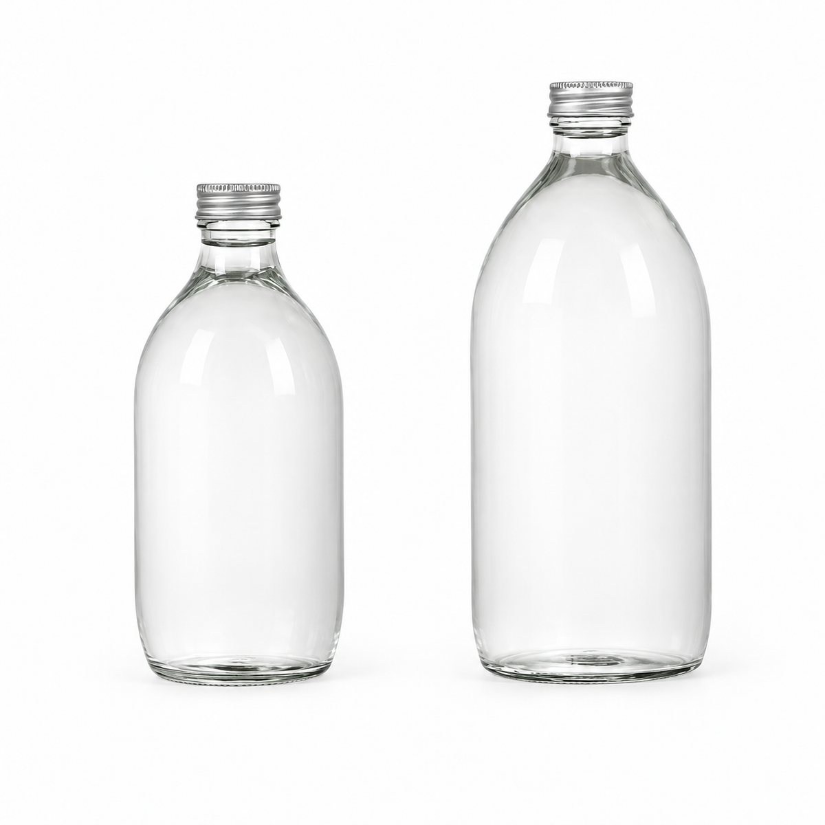 Glass Beverage Bottle