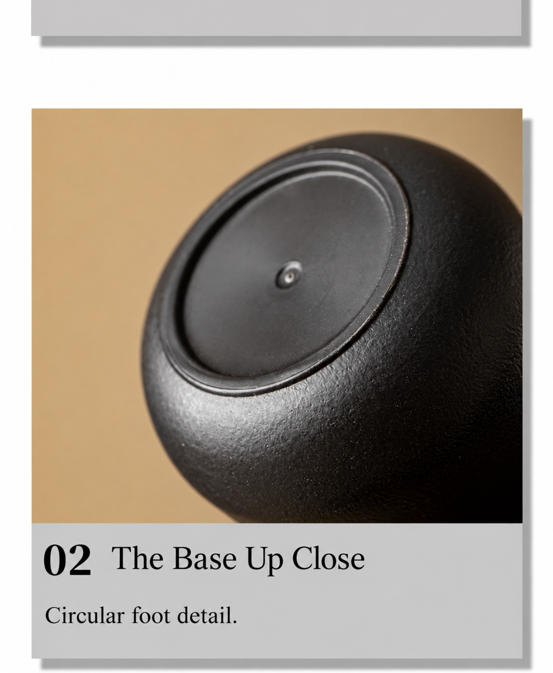 The Base Up Close