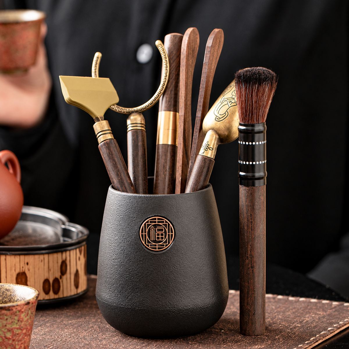 Gongfu Tea Tool Sets and Decorative Holders — image 1
