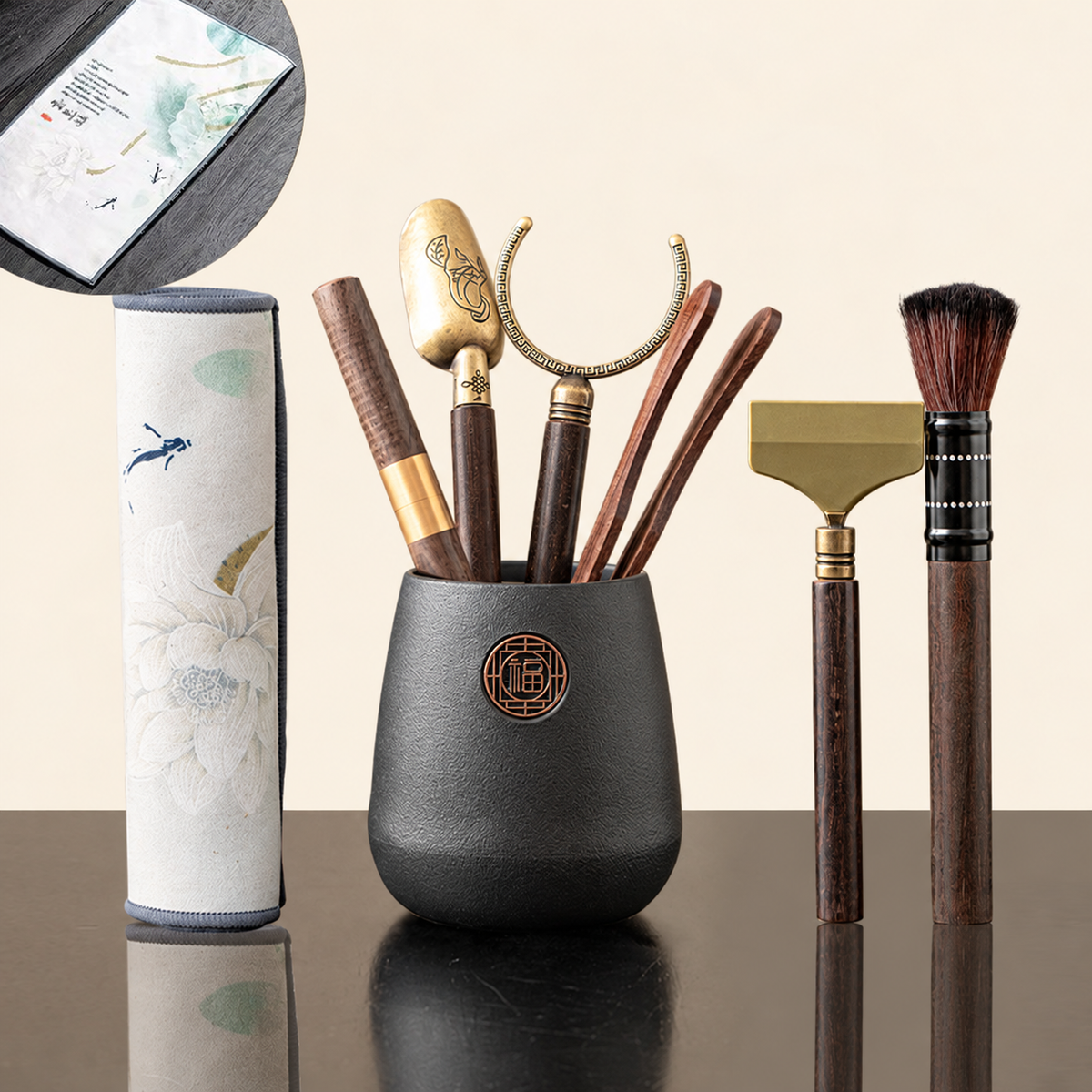 Gongfu Tea Tool Sets and Decorative Holders — image 11