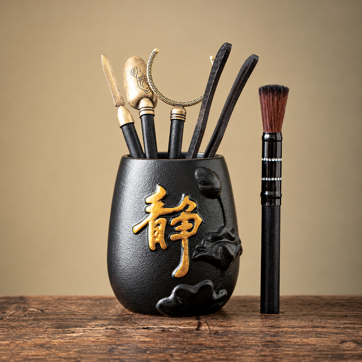 Black - Lotus and Serenity Relief