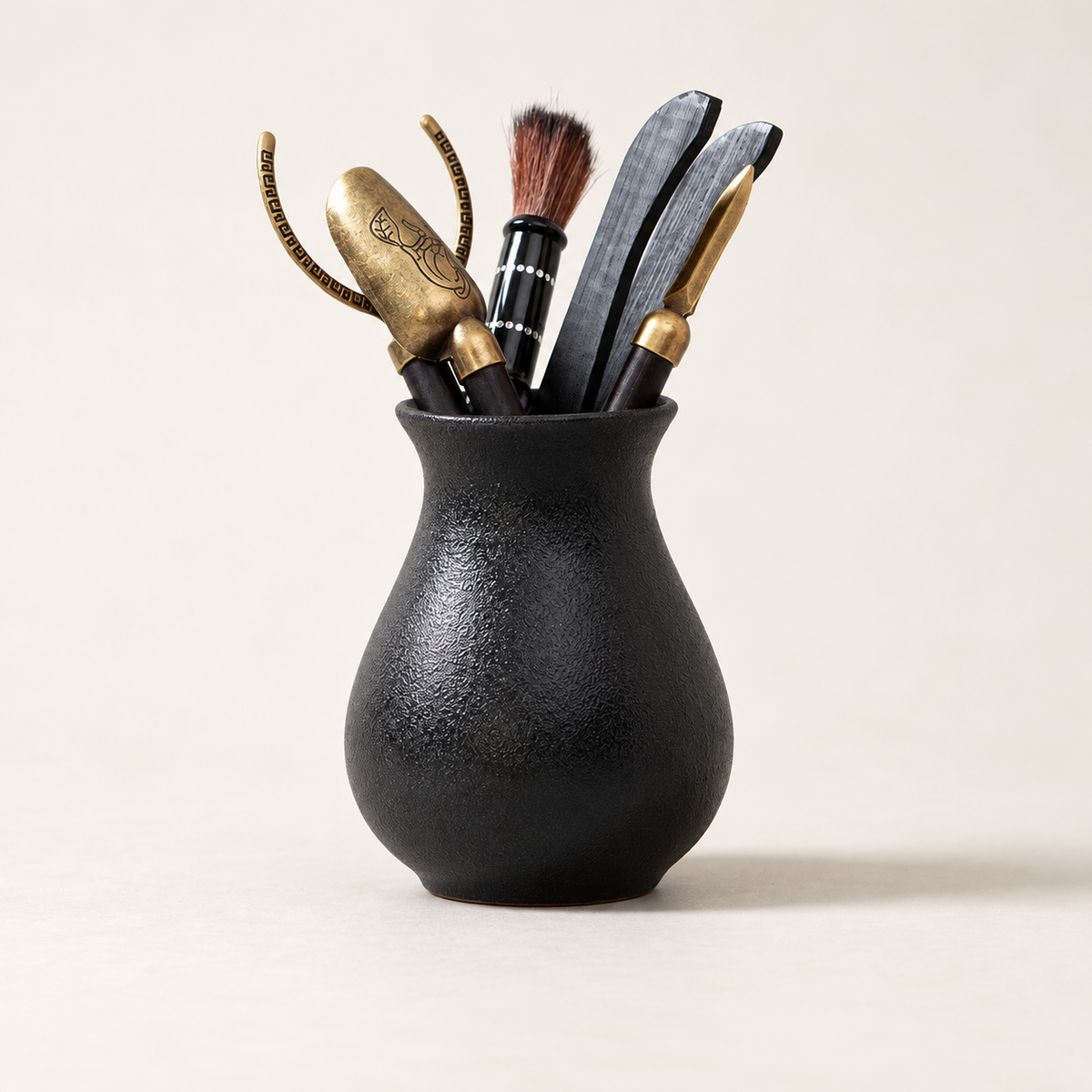 Tea Ritual Tool Set with Ceramic Holder — image 16