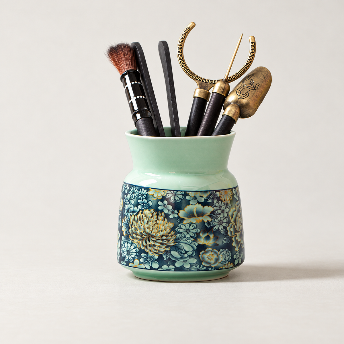 Tea Ritual Tool Set with Ceramic Holder — image 27