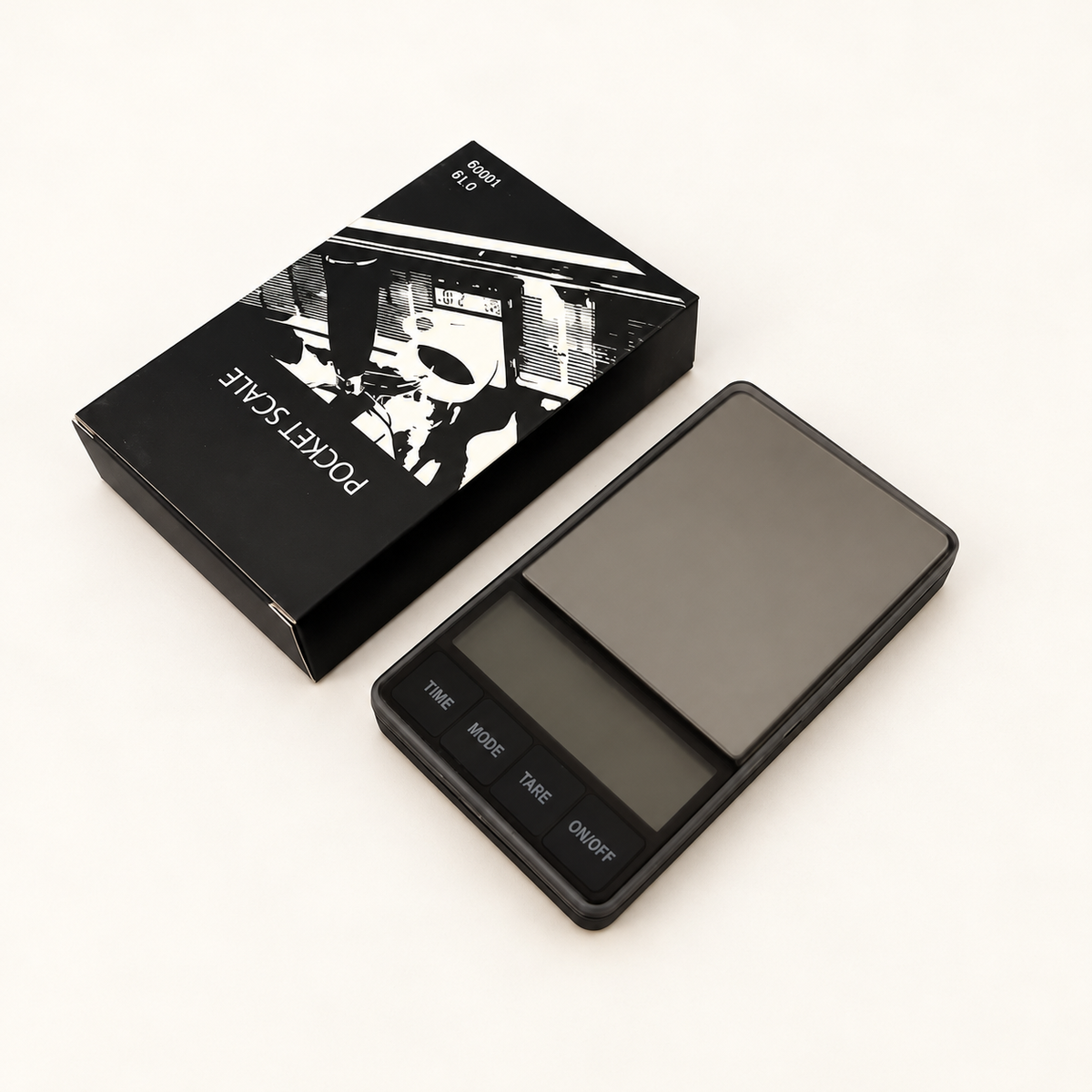 The protective cover and pictured box.