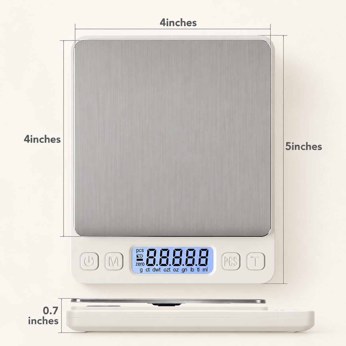 Compact Digital Scale for Tea & Ingredient Preparation — image 6