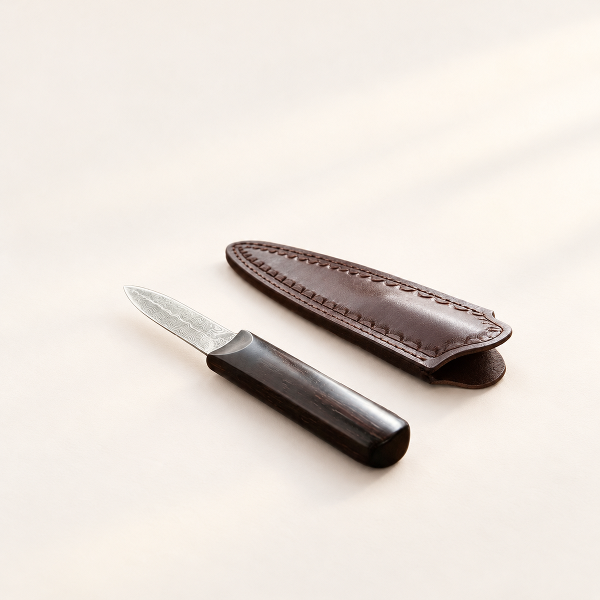 Patterned Tea Knives & Bamboo-Style Tea Spoon — image 5