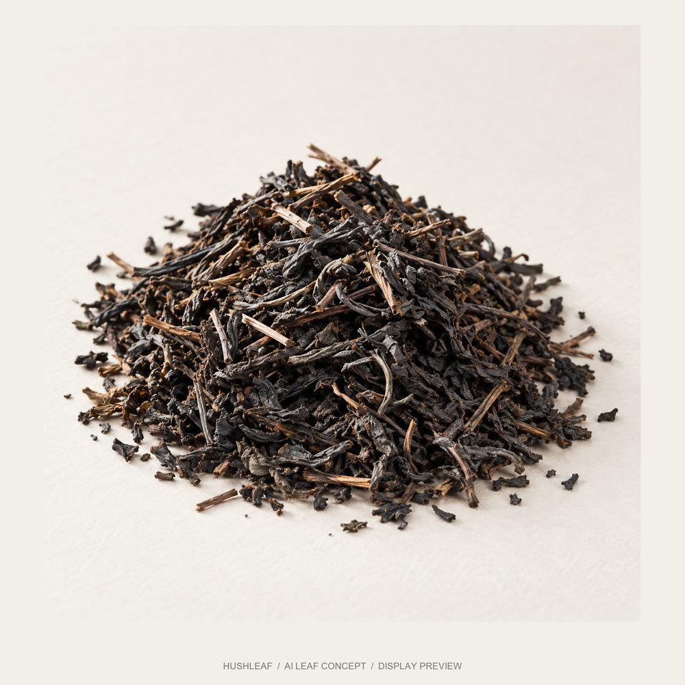 AI leaf concept — Liu Bao 133 Dark Tea