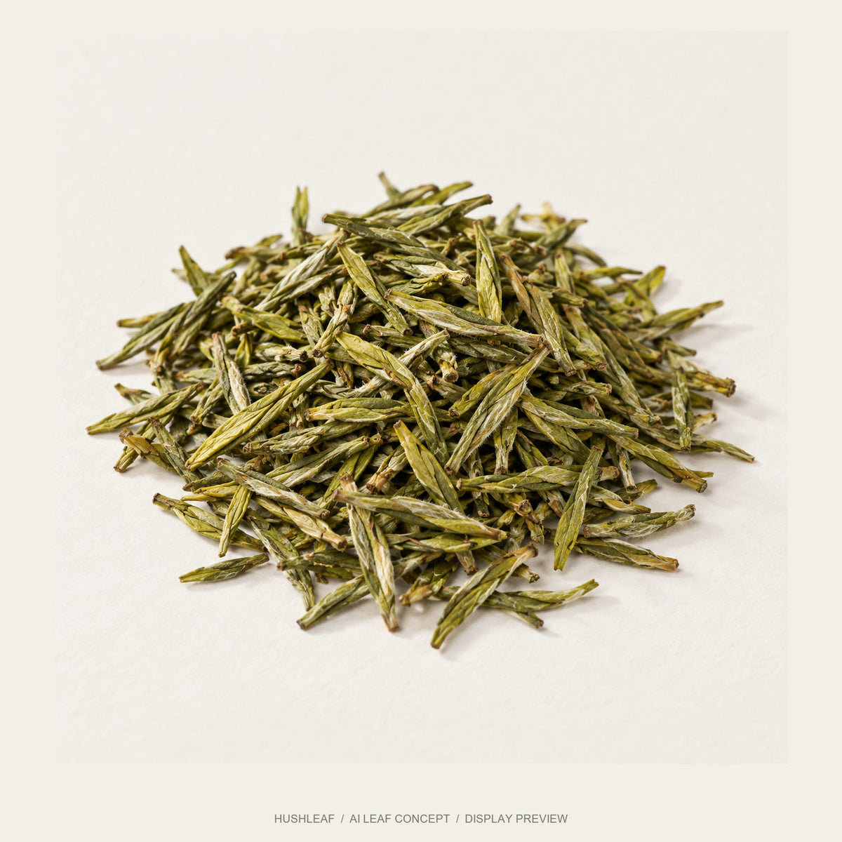 AI leaf concept — Pingjiang Yellow Bud Tea — Hunan