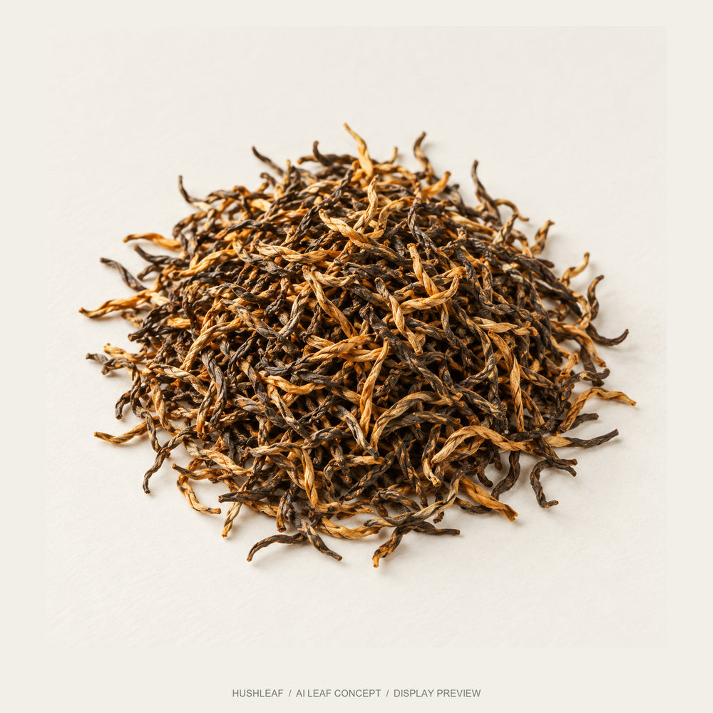 AI leaf concept — Jin Jun Mei Black Tea — Tongmu