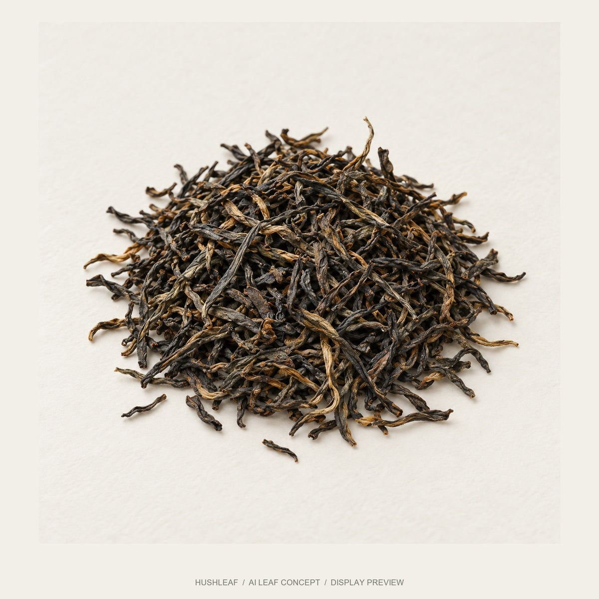 AI leaf concept — Qi Zhong Jin Jun Mei Black Tea — Daan Yuan
