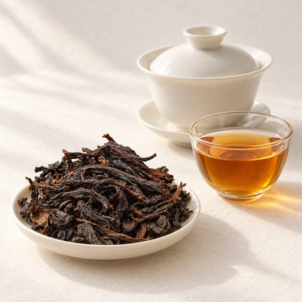 AI brewing scene concept — Gao Cong Shui Xian Oolong — Xianrenyan