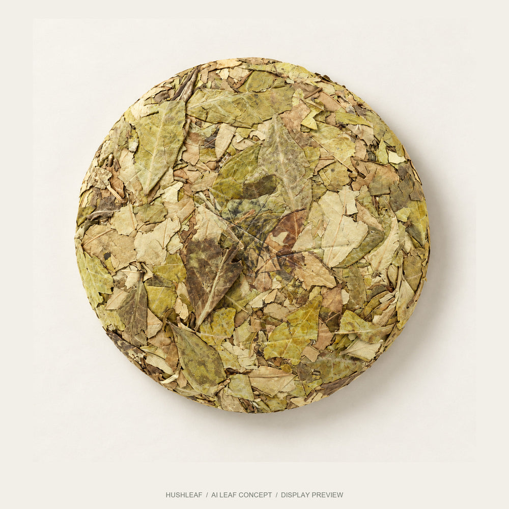 AI leaf concept — Dong Pian White Tea — Panxi, Fuding