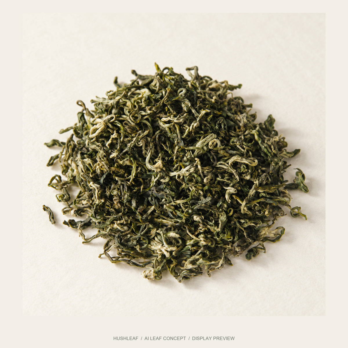 AI leaf concept — Duyun Maojian Green Tea — Guizhou