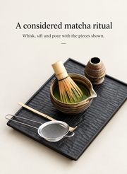 A considered matcha ritual