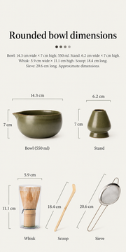 Rounded bowl dimensions