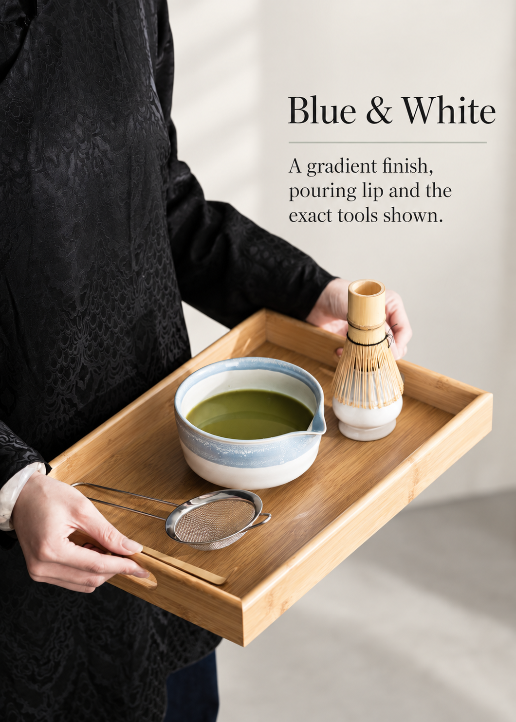 Blue & White