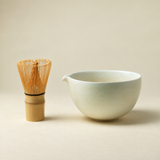 Soft Ivory — Bowl & Bamboo Whisk