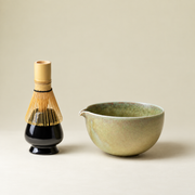 Moss Green — Bowl, Whisk & Stand