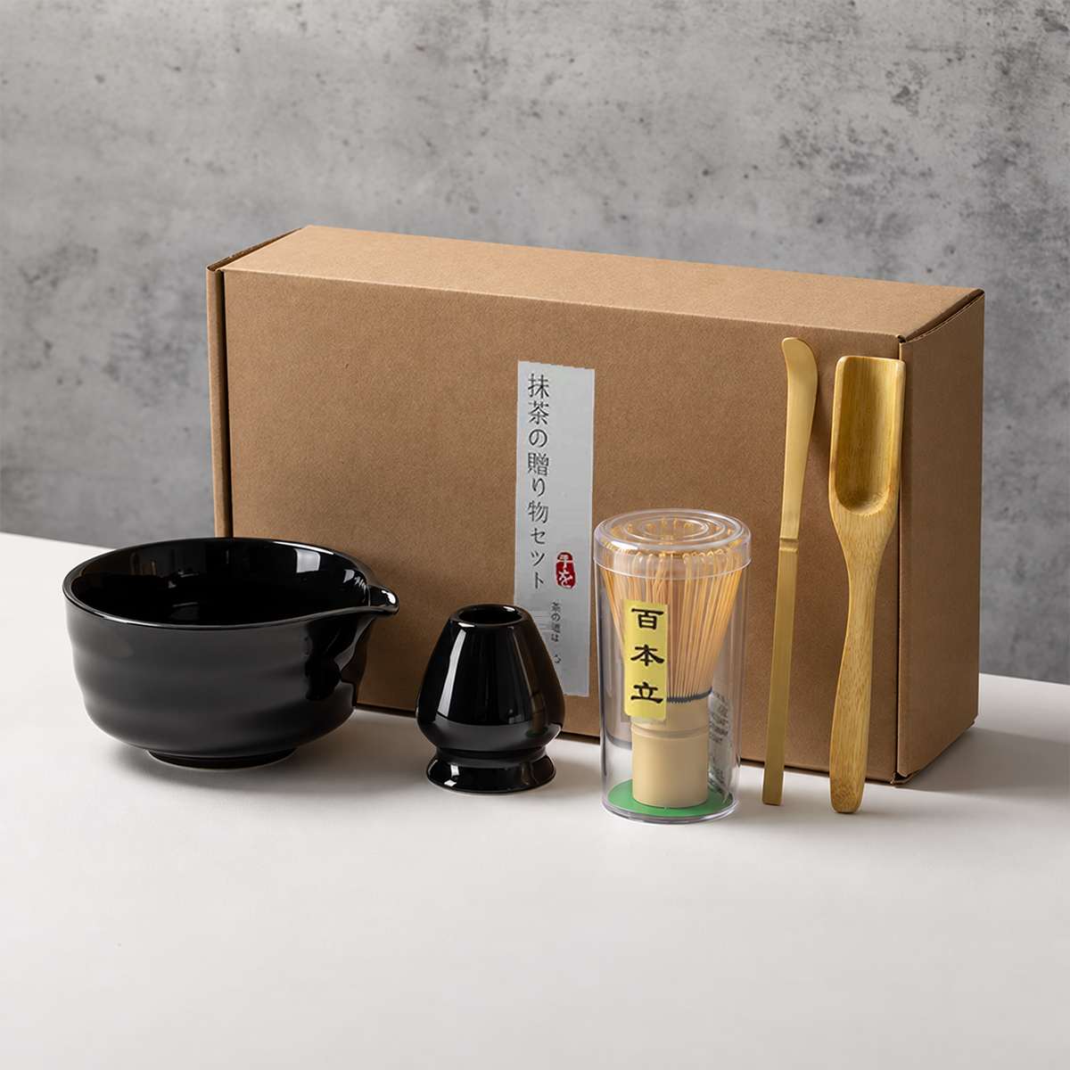 Glossy Black — 5-Piece Set