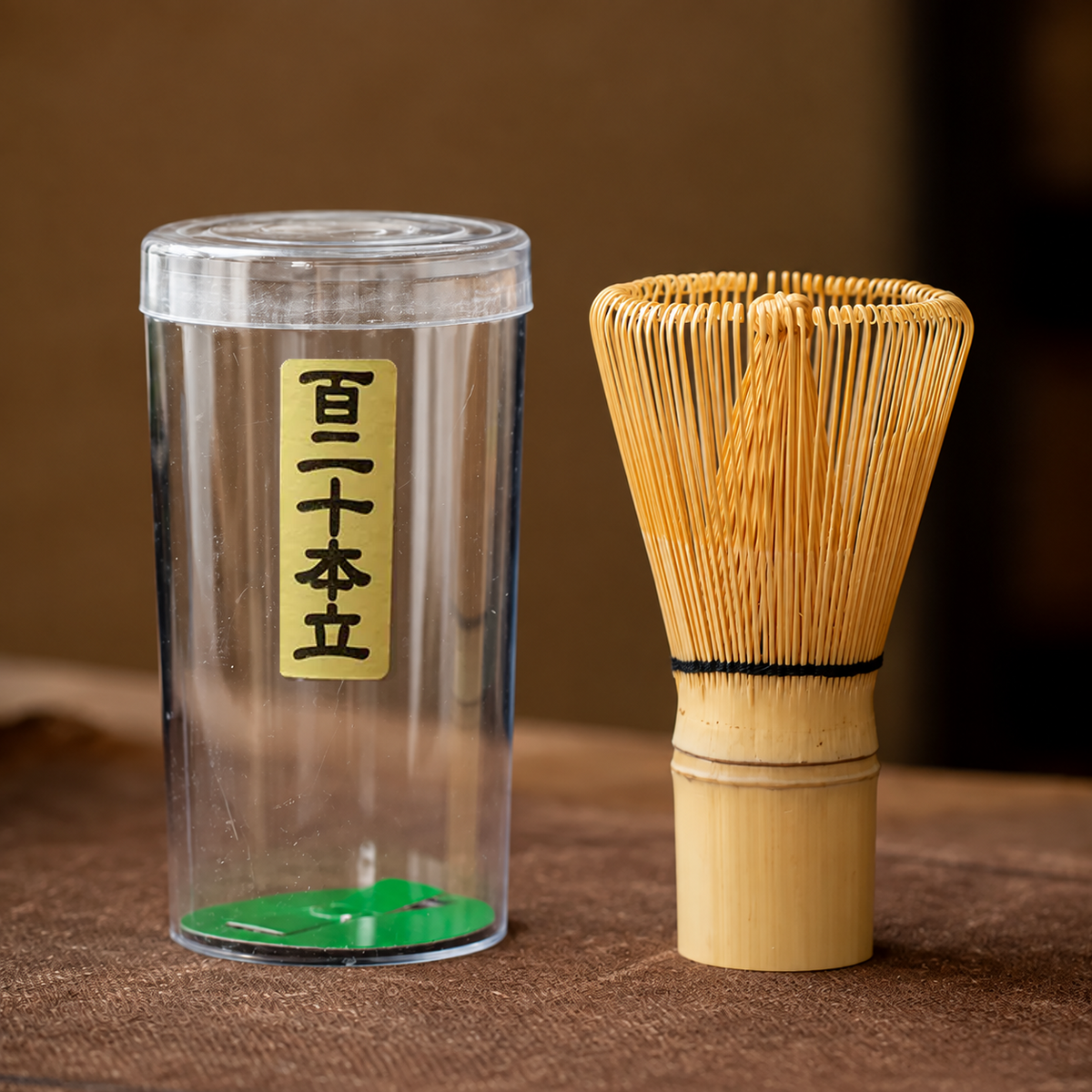 Pale Bamboo — Short Whisk / 120 Option